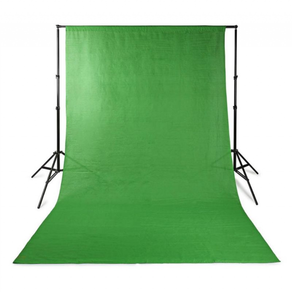 NEDIS Υφασμάτινο Background Φωτογράφισης 2.95x2.95m Σε Πράσινο Χρώμα BDRP33GN : 1