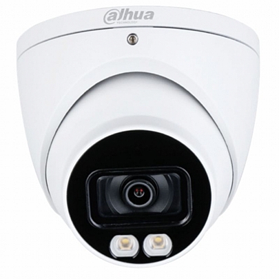 DAHUA Fixed Lens Dome Camera 5MP With Built-in Microphone & White Led HAC-HDW1509T-A-LED-0280B-S2