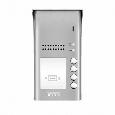 ARTEC 4-Ring Door Phone Button ZINC ALLOY Wall Mounted DT-607A/ID/S4