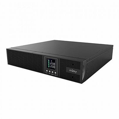 NJOY Aster UPS Online Rackmount LCD 2KVA/1800W UPCMCOP920HASCG01B
