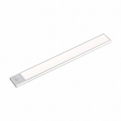 Rechargeable LED Closet Light With Sensor 1.5W Natural White 4000K With Silver Body