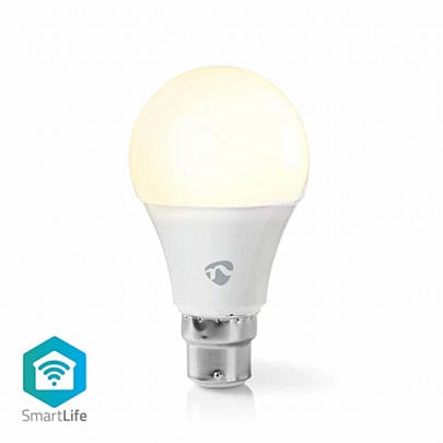 NEDIS WiFi Έξυπνη LED Λάμπα Ε27 Α60 9W 800lm WIFILW12WTE27