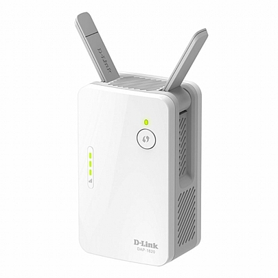 D-LINK Wireless AC1200 Plug-In Range Extender Με 2 Αναδιπλούμενες Κεραίες DAP-1620