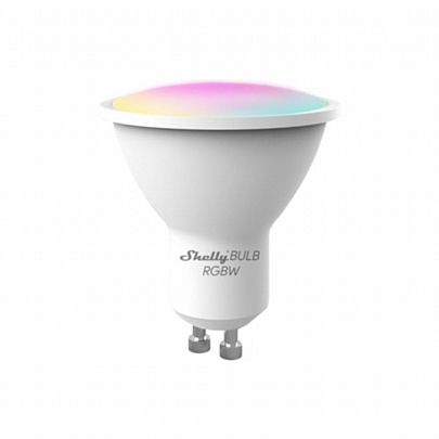 SHELLY DUO Wifi Smart LED Lamp GU10 RGB 5W 400lm RGBW