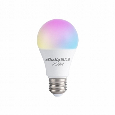 SHELLY DUO Wifi Smart LED Lamp RGB E27 9W 800lm
