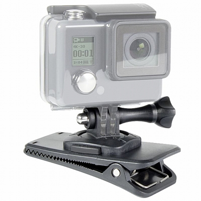 SPEED-LINK Clamp Mount Με Σφιγκτήρα Για Action Cameras SL-210003-BK