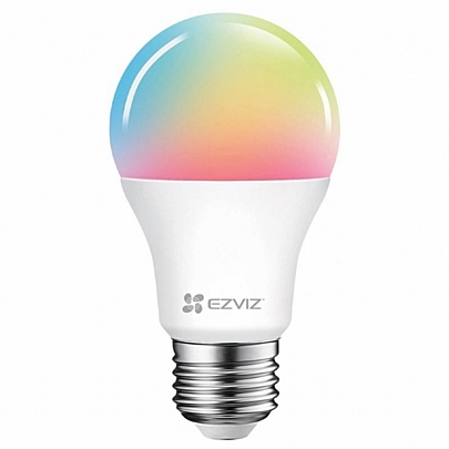 EZVIZ WiFi Smart LED Lamp Ε27 RGBW 8W 806lm CS-HAL-LB1-LCAW 