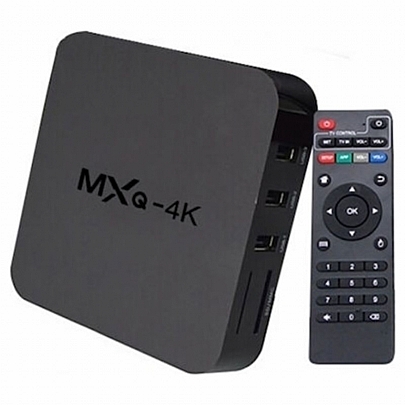 MXQ Pro 4K Android 6.0 Smart TV Box H.264/H.265 1GB RAM & 8GB Αποθηκευτικό Χώρο RK3229