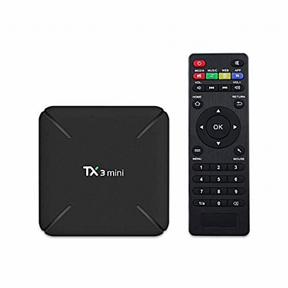 TANIX TX3 Mini 4K Android 7.1 Smart TV Box H.265 1GB RAM & 8GB Αποθηκευτικό Χώρο S905W