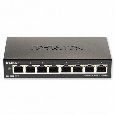 D-LINK 8-Θύρες Smart Managed Gigabit Desktop Switch