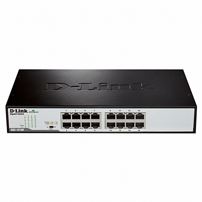 D-LINK 16-Θύρες Gigabit Unmanaged Desktop/Rackmount Switch