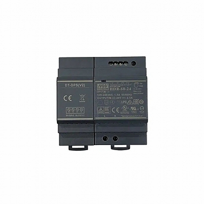 MEAN WELL Ρυθμιζόμενο Τροφοδοτικό 24VDC/2.5A PC7H