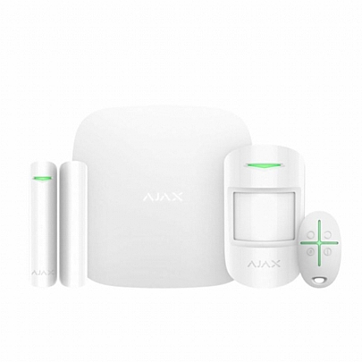 AJAX Starter Kit Plus Εξελιγμένο Πακέτο Λευκό
