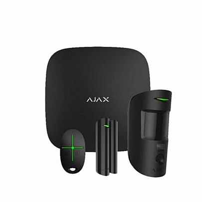 AJAX Starter Kit Cam Εξελιγμένο Πακέτο Μαύρο