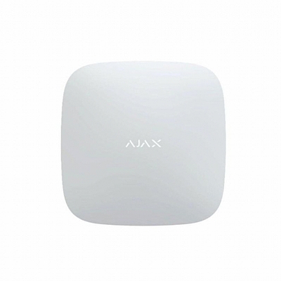 AJAX Hub 2G/Ethernet & 1 SIM Έξυπνο Πάνελ Ελέγχου Λευκό