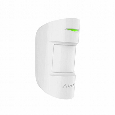 AJAX Motion Protect Plus Ασύρματος Ανιχνευτής Κίνησης Εσωτερικού Χώρου Με Προστασία Pet & Αισθητήρα Μικροκυμάτων Λευκός
