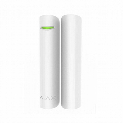 AJAX Door Protect Plus Ασύρματη Μαγνητική Επαφή Με Αισθητήρα Κραδασμών Και Ανιχνευτή Κλίσης Λευκή