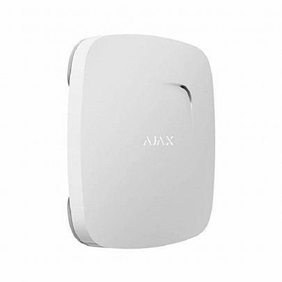 AJAX Fire Protect Ασύρματος Πυρανιχνευτής Με Ενσωματωμένη Σειρήνα Λευκός