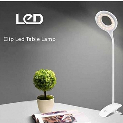 LED Επαναφορτιζόμενο Clip Φωτιστικό Γραφείου Φυσικό Φως DES-70