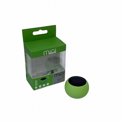 Mini Φορητό Ηχείο  Bluetooth 3W Πράσινο