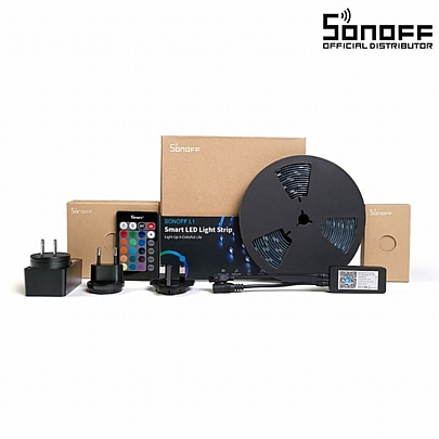 SONOFF L1 WiFi Smart RGB Σετ Ταινία LED 5m Αδιάβροχη IP65