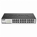 D-LINK 24-Θύρες Ethernet Unmanaged Desktop Rackmount Switch DES-1024D : 1