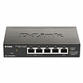 D-LINK 5-Θύρες PoE-Powered Gigabit Smart Managed Switch με 3xGigabit & 2xPoE-Θύρες : 1