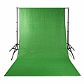 NEDIS Υφασμάτινο Background Φωτογράφισης 2.95x2.95m Σε Πράσινο Χρώμα BDRP33GN : 1