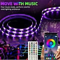 Σετ Ταινία LED RGB Music IP20 14.4W/m LS20-RGB-MUSIC : 1