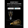 SONOFF WiFi Smart LED Filament Λάμπα E27 ST64 7W  : 2