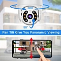 PTZ Smart WiFi 1080p Outdoor & Indoor IP66 Camera : 5