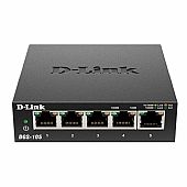 D-LINK 5-Θύρες Gigabit Ethernet Unmanaged Desktop Switch DGS-105 : 1