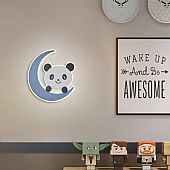 BS LED Απλίκα Τοίχου Blue Panda Μπλε & Λευκό 3 σε 1 Φως LEG-698 : 2