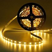 Εύκαμπτη Αυτοκόλλητη Ταινία LED Κίτρινη IP20 5m 14.4W/1m LS20-00135 : 1