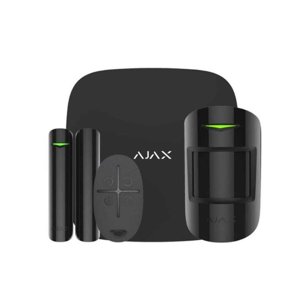 AJAX Starter Kit Plus Εξελιγμένο Πακέτο Μαύρο