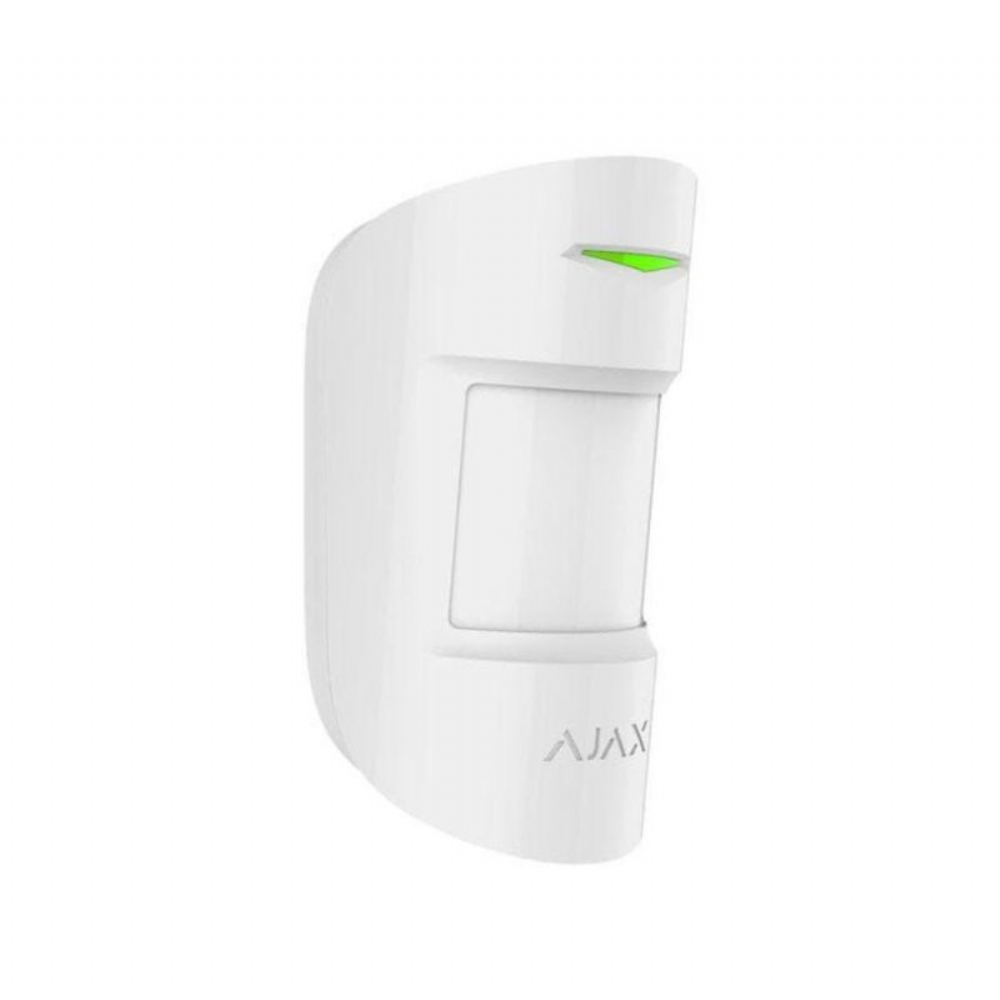 AJAX Motion Protect Plus Ασύρματος Ανιχνευτής Κίνησης Εσωτερικού Χώρου Με Προστασία Pet & Αισθητήρα Μικροκυμάτων Λευκός
