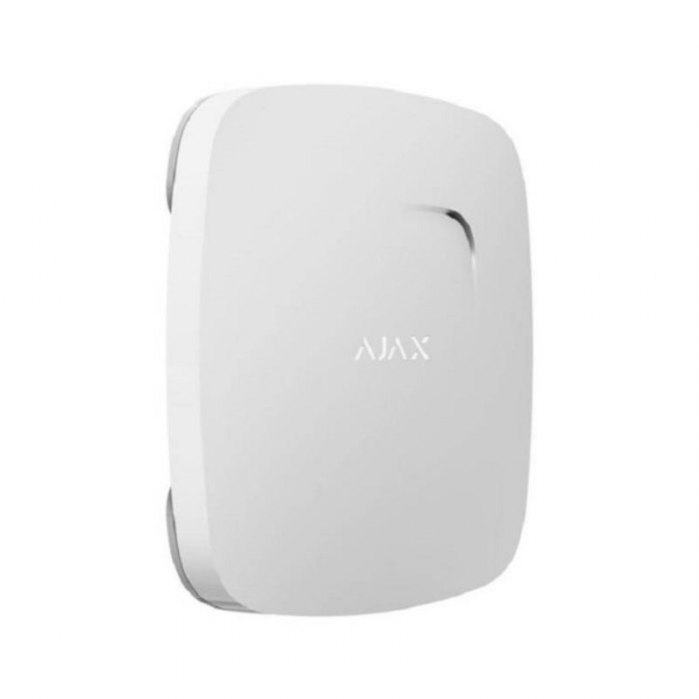 AJAX Fire Protect Ασύρματος Πυρανιχνευτής Με Ενσωματωμένη Σειρήνα Λευκός