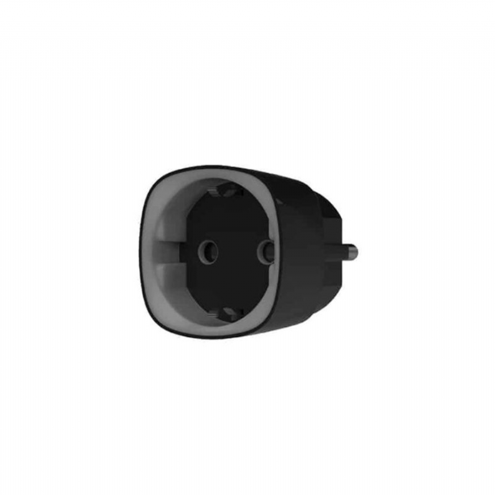 AJAX Socket Ασύρματη Πρίζα Με Μετρητή Κατανάλωσης Μαύρη