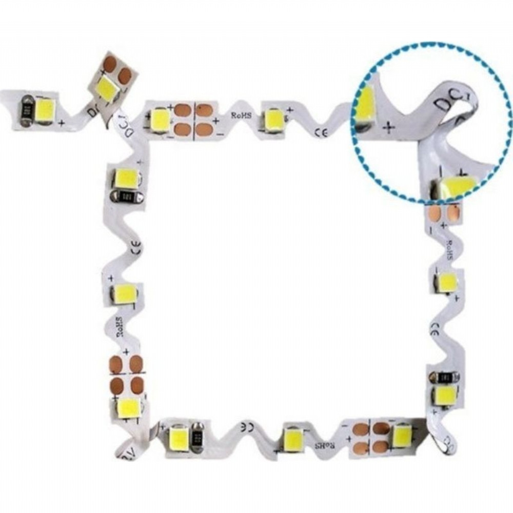 Αυτοκόλλητη Ταινία LED Τύπου S Θερμό Λευκό Φως 3000K IP20 5m 8W/1m LS20-00501