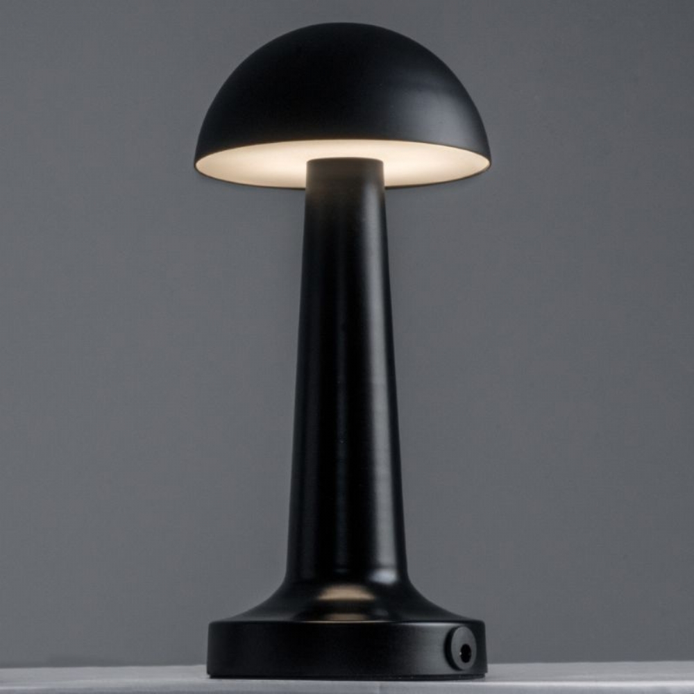 GloboStar COCO LED Μαύρο Επαναφορτιζόμενο Με Μπαταρία Li-On & Διακόπτη Αφής 1.5W - Image 2