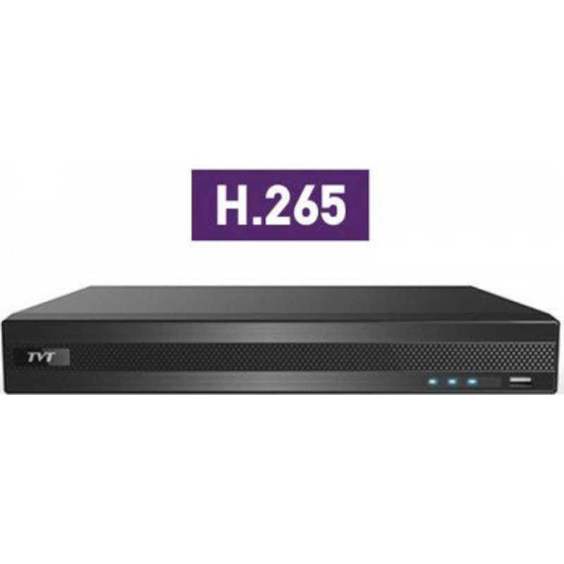 TVT H.265 Καταγραφικό 8 Καναλιών 5-Υβριδικό 5MP HD DVR TD-2108TS-HC